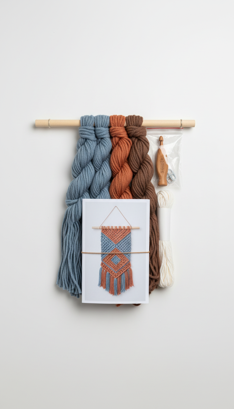 DIY Crochet Wall Hanging Kit
